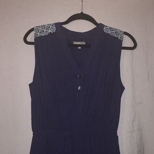 Casual blue dress